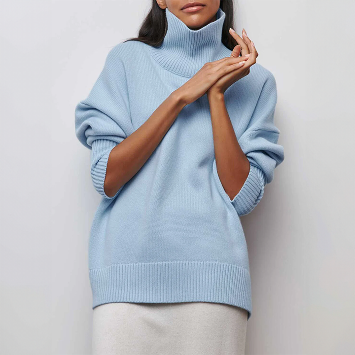 Amelia - Knitted turtleneck jumper